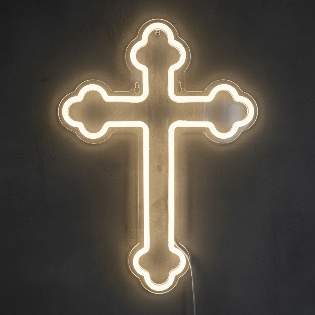 Jesus Cross Neon LED Light