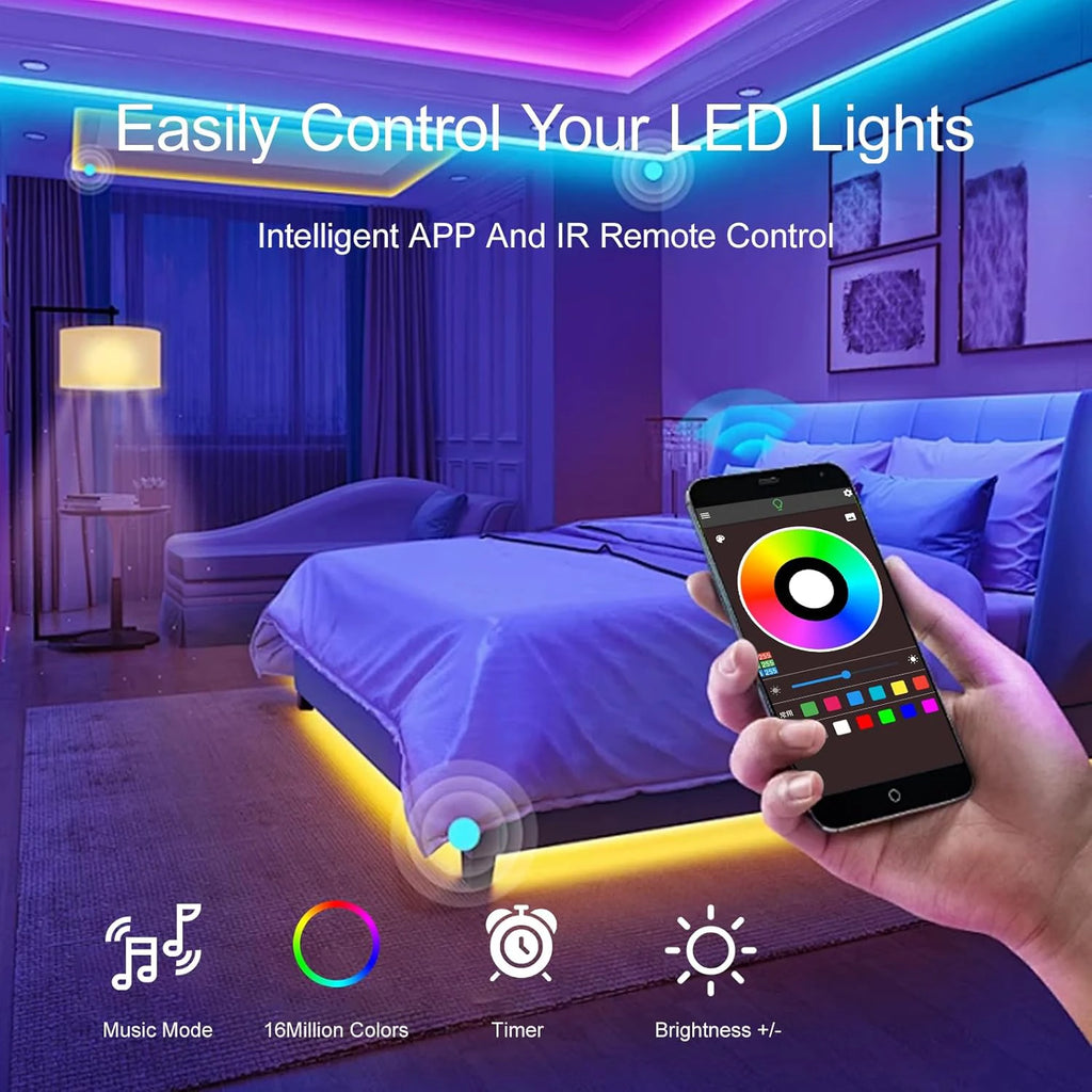 Led Strip Lights Music Sync Led Lights Room with APP Controll