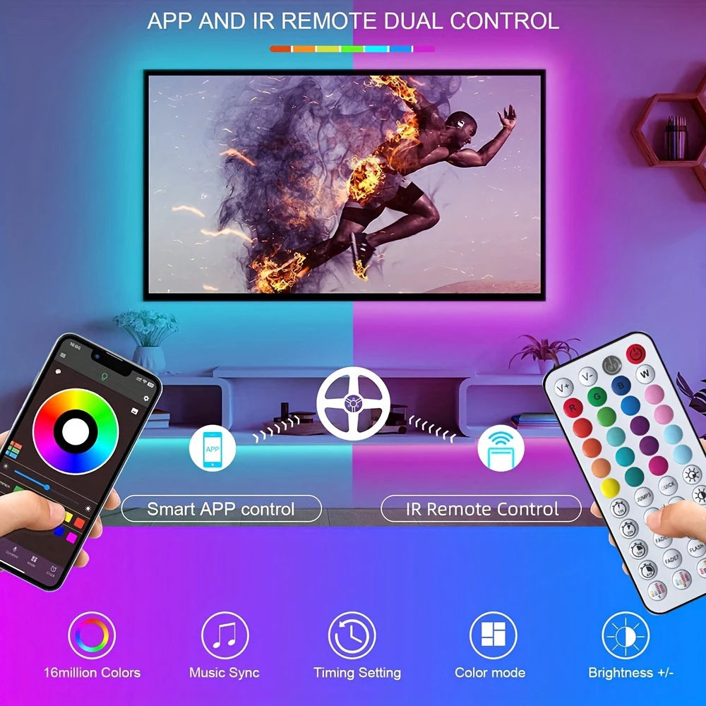 Led Strip Lights Music Sync Led Lights Room with APP Controll