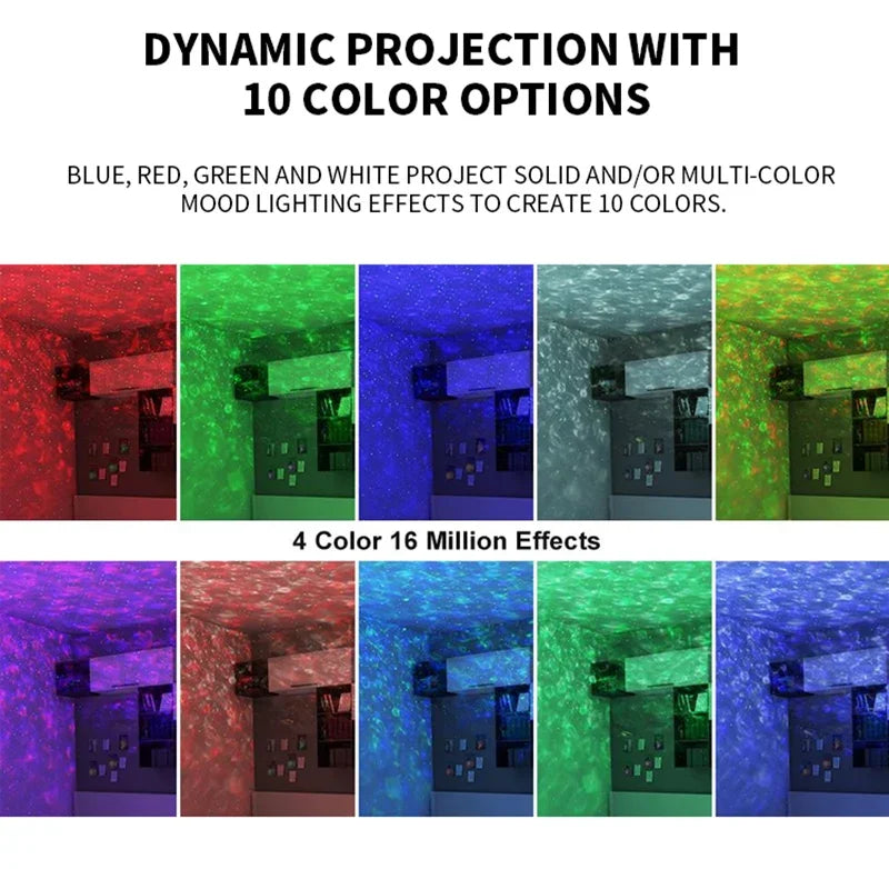 LED Starry Galaxy Projector