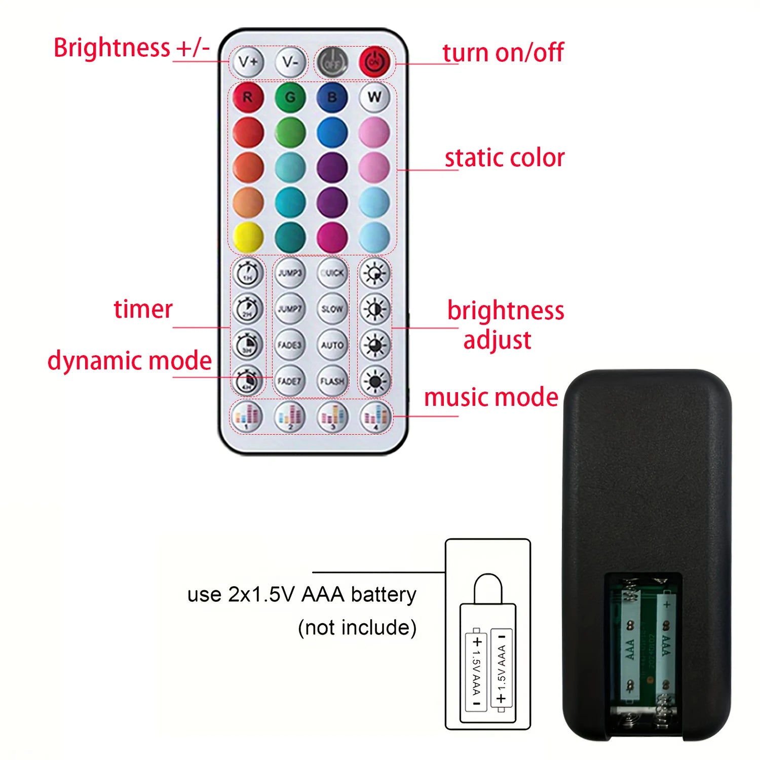 Led Strip Lights Music Sync Led Lights Room with APP Controll