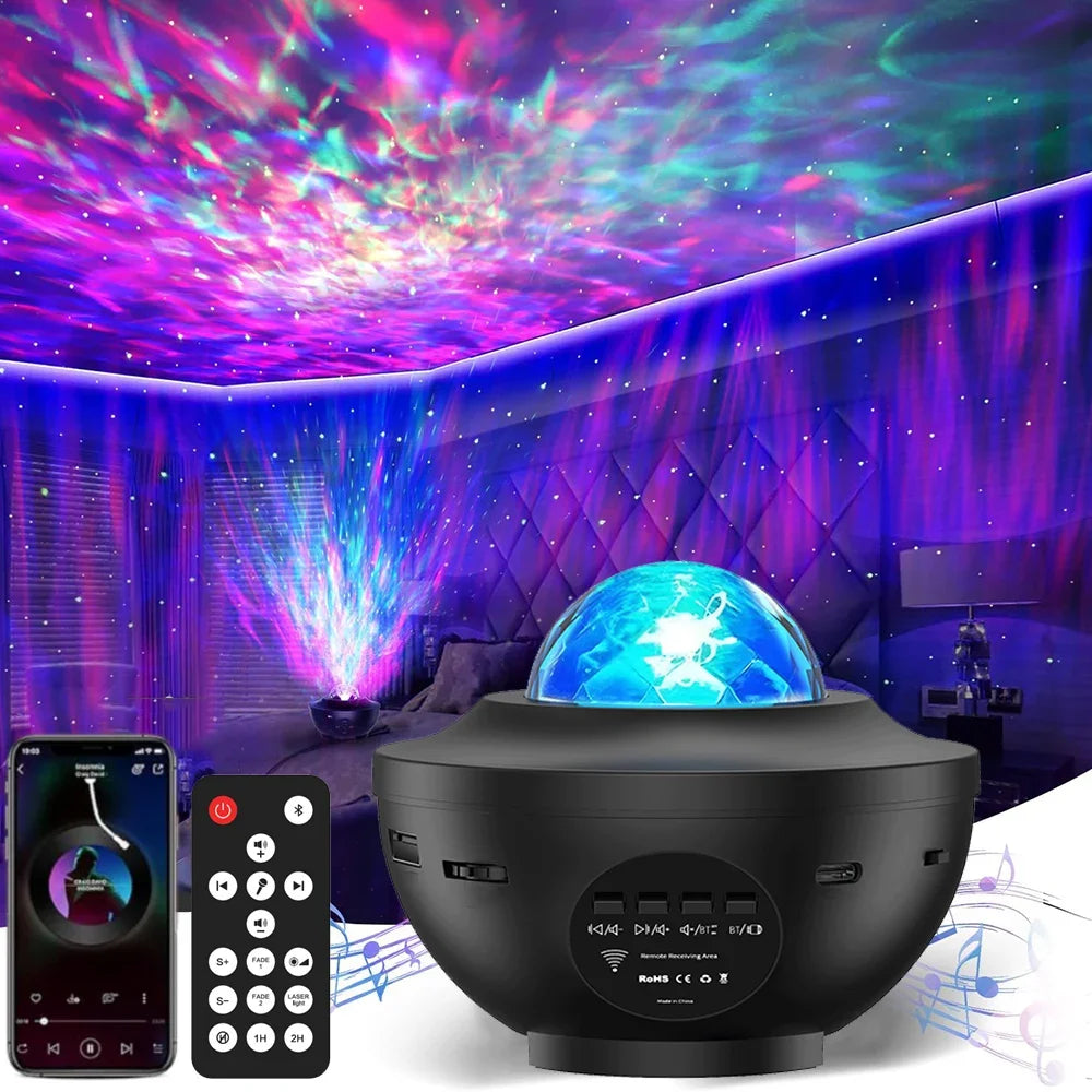 LED Starry Galaxy Projector